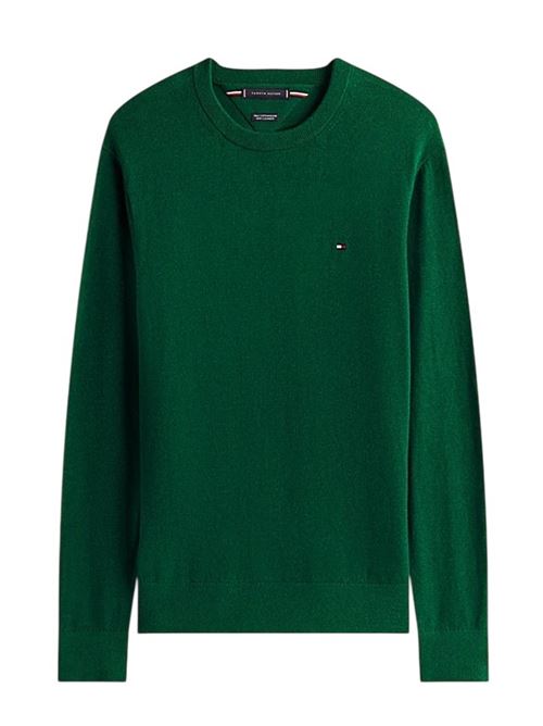 pima org ctn cashmere crew neck Tommy Hilfiger | MW0MW28046MQ8.MQ8